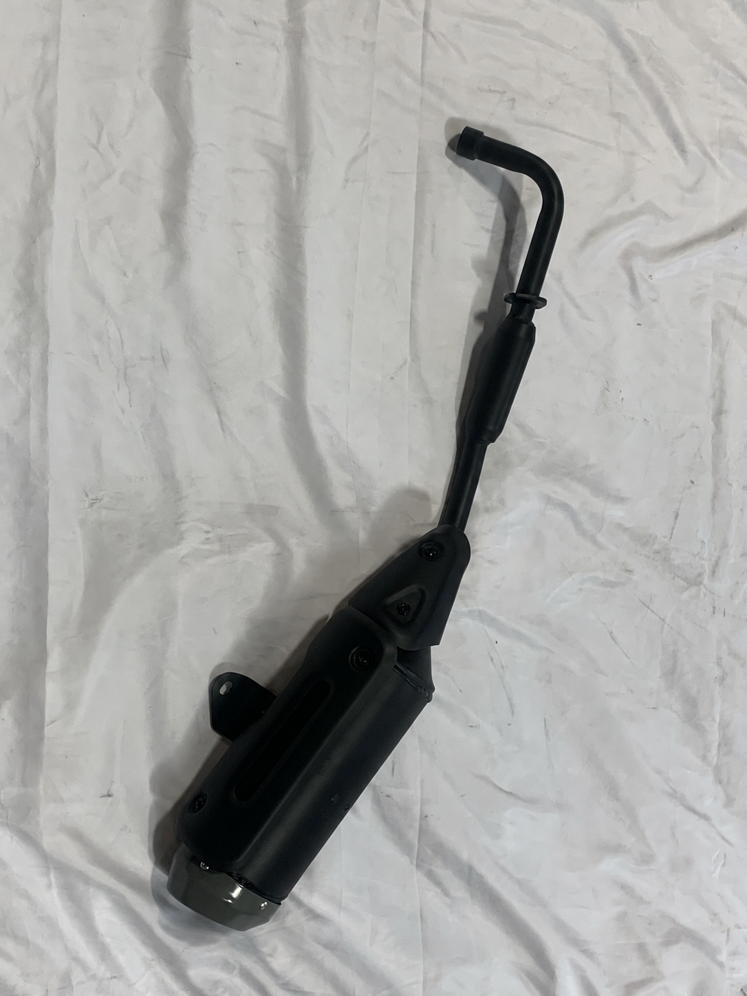 Full Exhaust Assembly with Muffler for BD125-7 X21RS Gen 3 Vader 125cc, part 10011079, product view 3