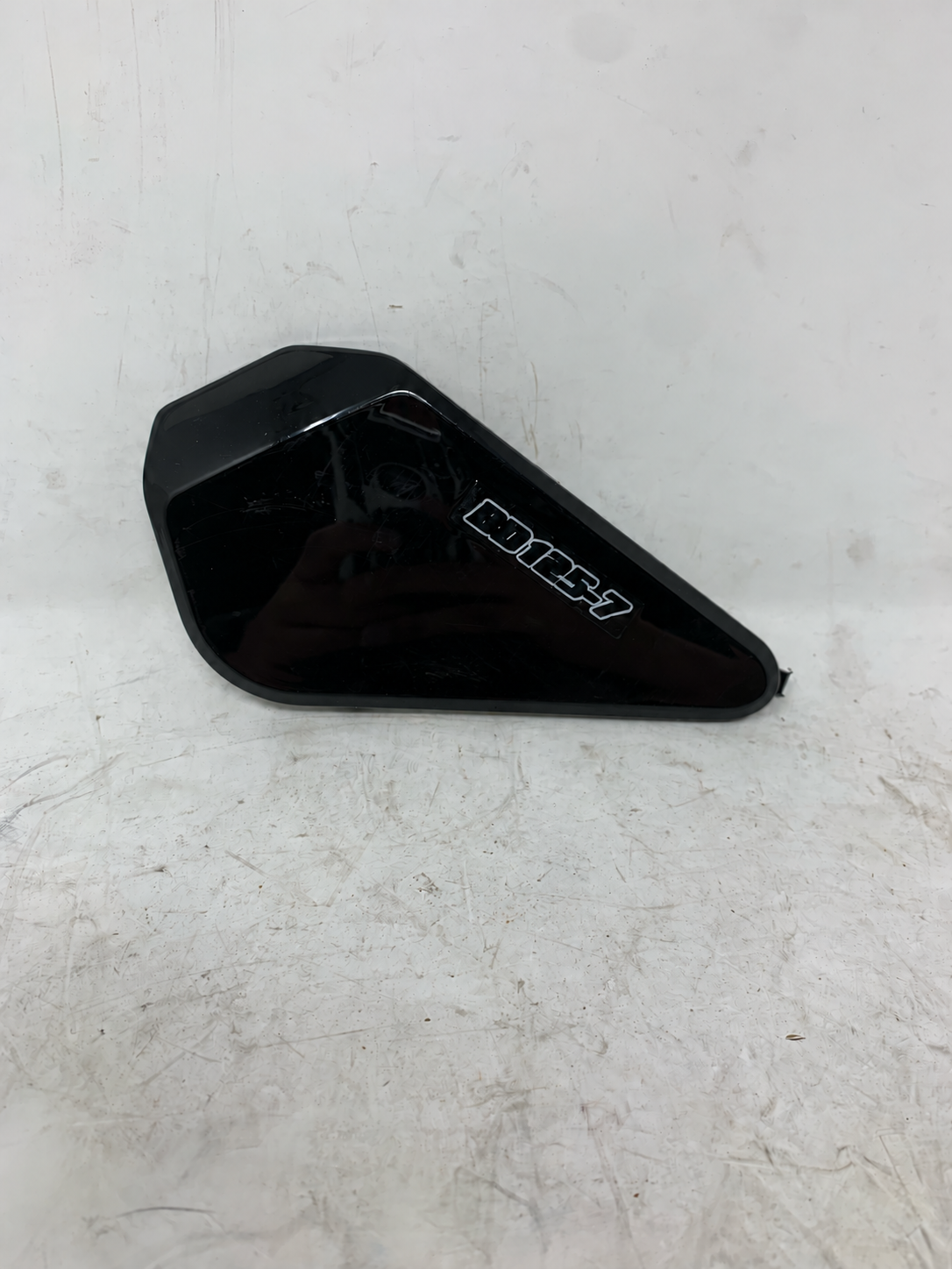 Black right inner triangular decorative panel 10011007 for BD125-7 X21RS Gen 3 Vader 125cc