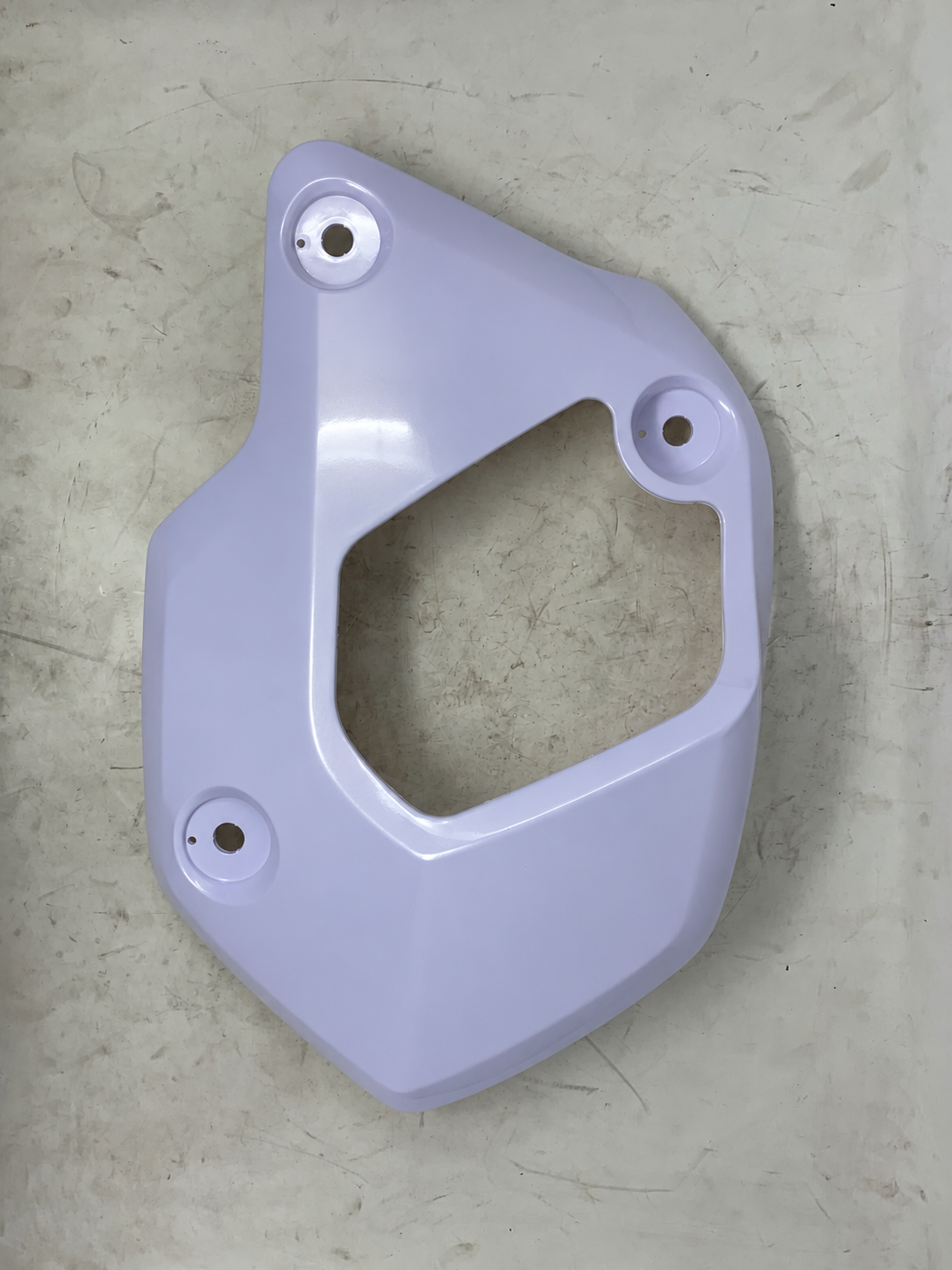 Right Outer Decorative Side Panel - White for BD125-7 X21RS Gen 3 Vader 125cc, part 10011004, product view 3