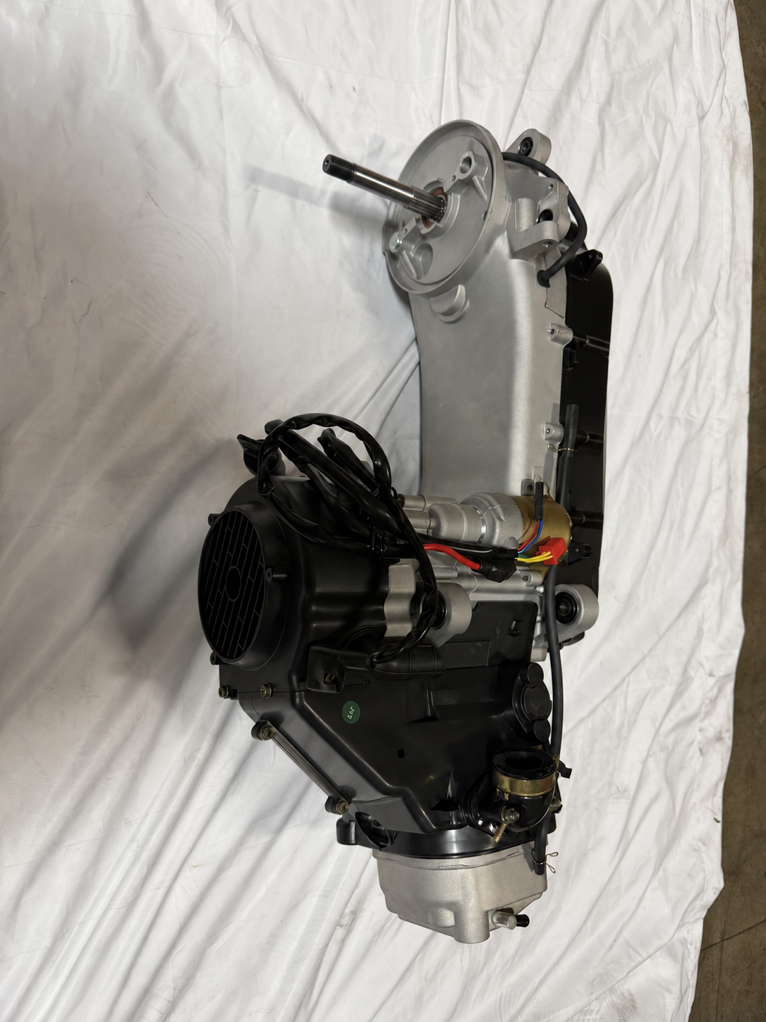 161QMK GY6 automatic engine 01010091 for DF200SST-23 Venom X19 200cc, view 1
