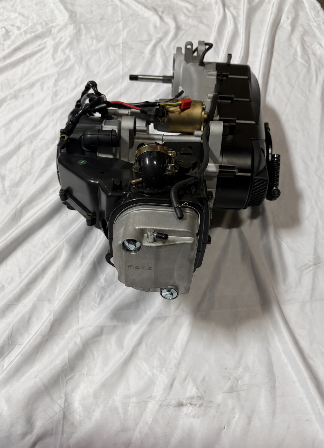 161QMK GY6 automatic engine 01010091 for DF200SST-23 Venom X19 200cc, view 4