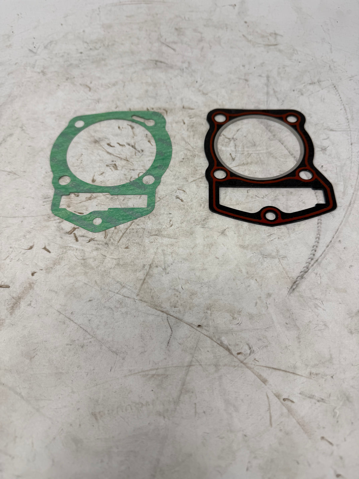 DF250RTG Venom Sportster 250cc cylinder base and head gasket pair, parts 90205-J025-0000 and 9022B-ME05-0000