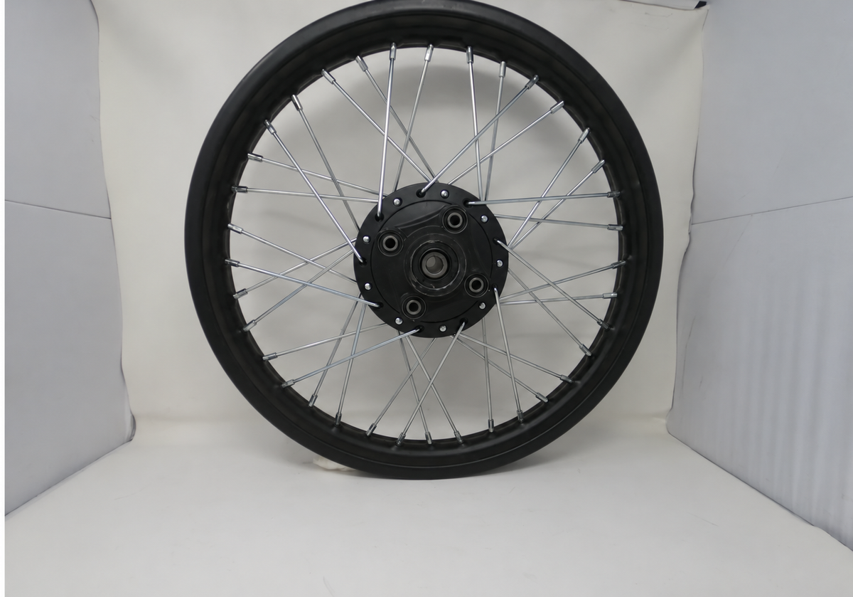 DF250RTG Sportster 250cc Black Rear Spoked Wheel & Rim Assembly 02040352 - view 2