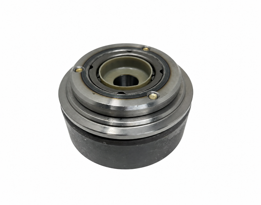 DF250RTS Venom X22R 250cc flywheel magneto rotor assembly 82130-IA27-0200, angled hub view