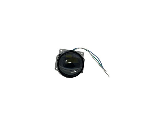 Falcon YN250 / YN250T-5 Venom X22GT 250cc LED headlight bulb assembly, front lens view, part YY350-6E-2702001