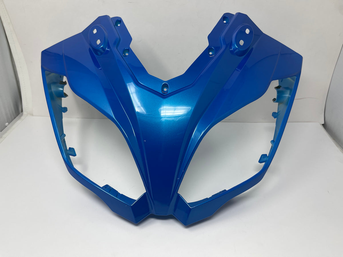 Blue headlight fairing for BD125-11GT X22GT and BD125-11 X22 125cc, part 125011005