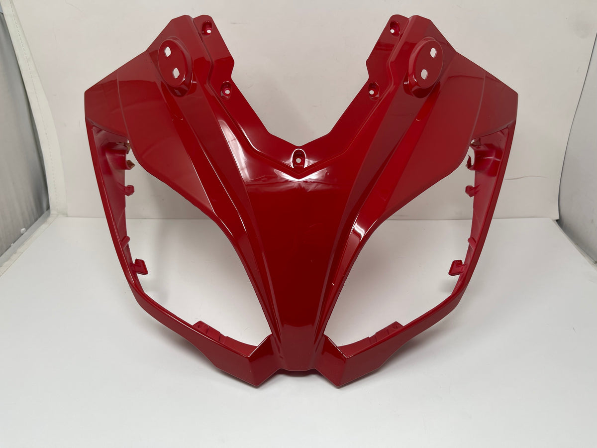 Red headlight fairing for BD125-11GT X22GT and BD125-11 X22 125cc, part 125011005