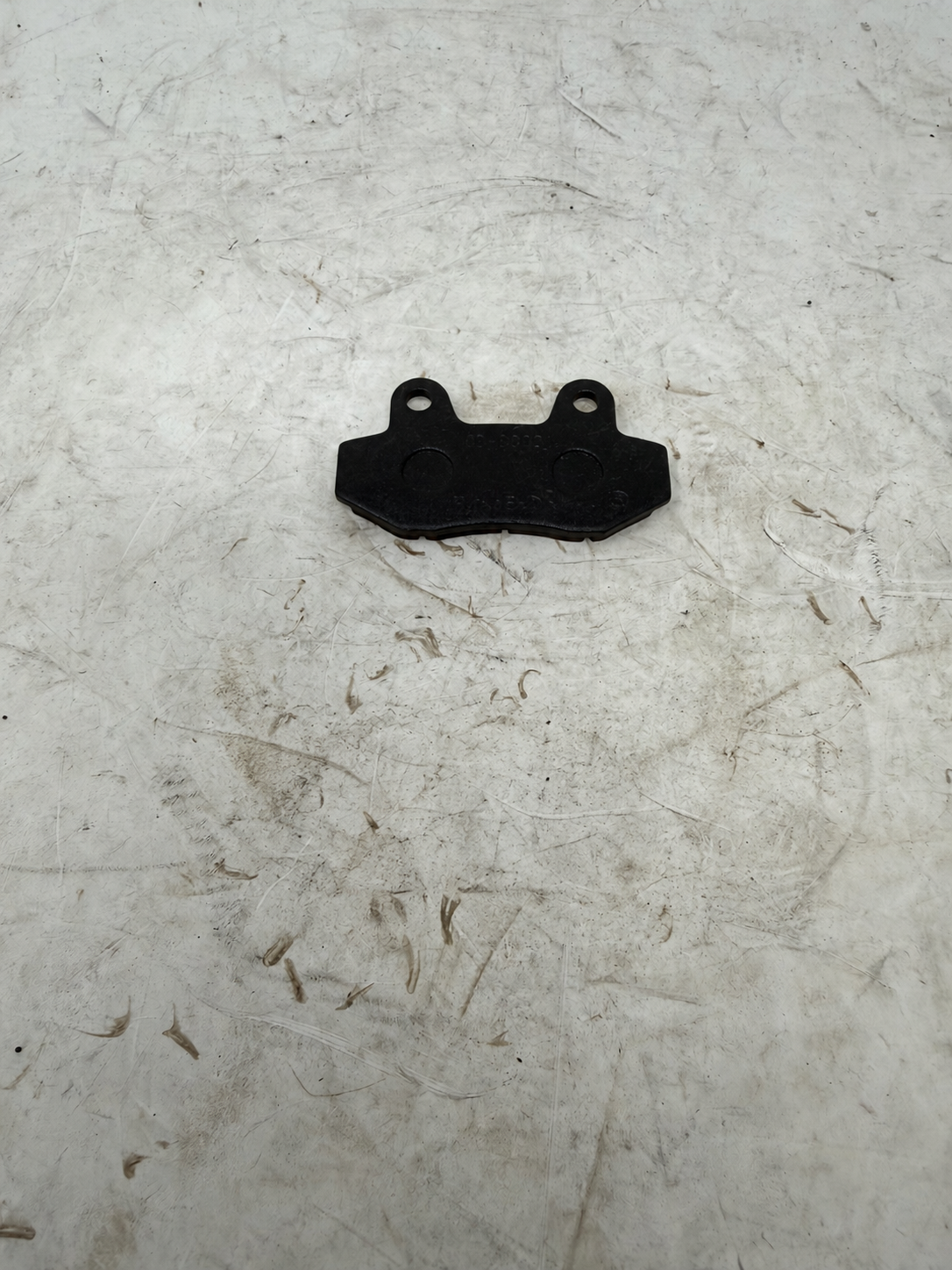 Back face of front brake pad for Venom X19 200cc DF200SST-23, part of one two-pad set