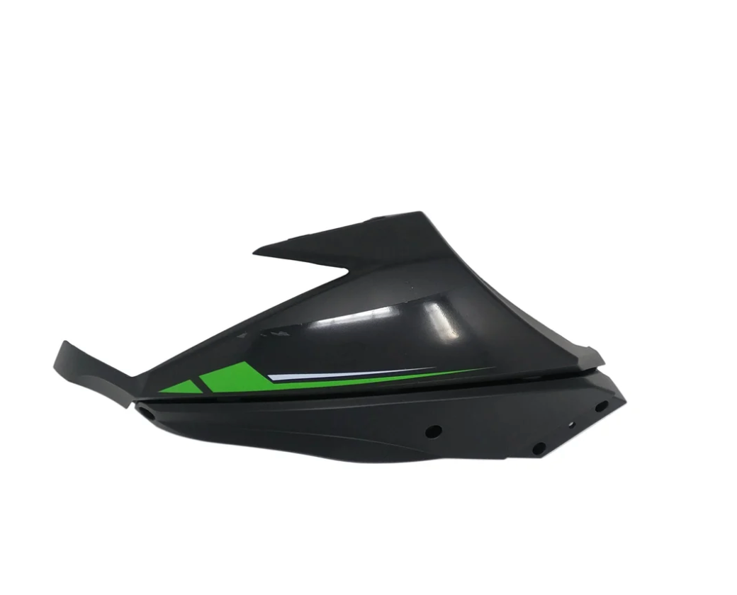 DF200SST-23 X19 Dragon 200 Left Side Headlight Fairing 03010725 - Black with Green Graphics - view 2