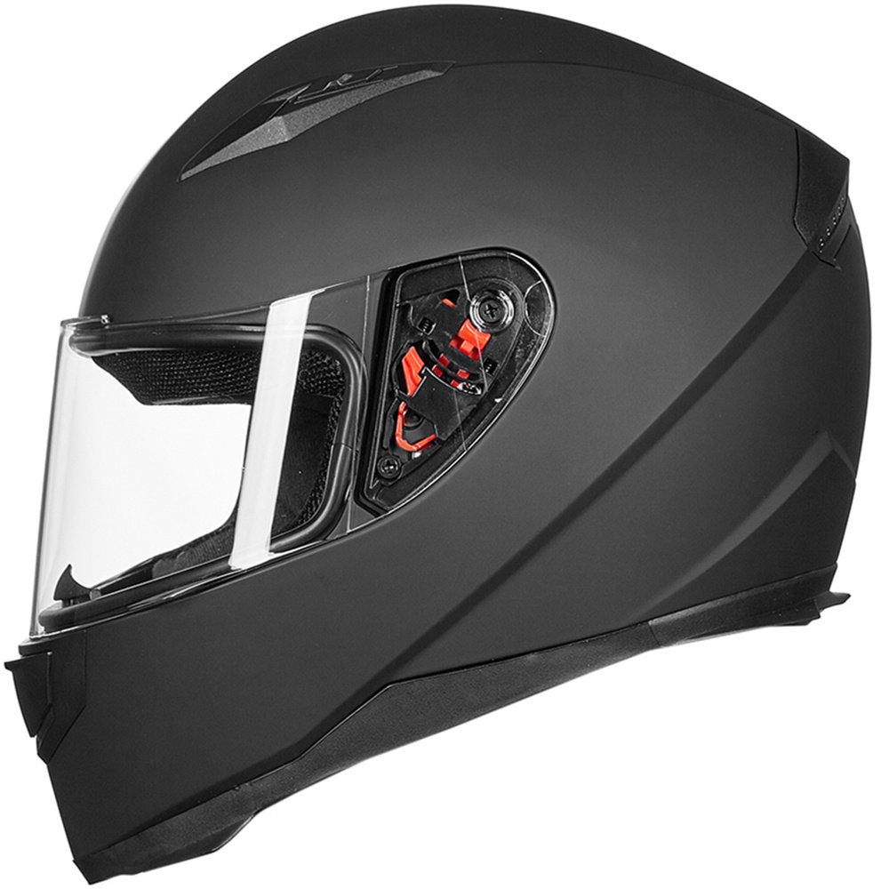 Dual Visor Full Face Helmet – DOT Approved & Stylish