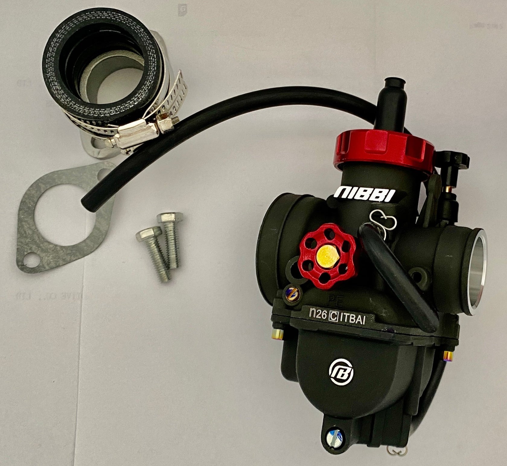 Nibbi VM22 Carburetor Upgrade Boom 125cc Upgraded Nibbi Racing