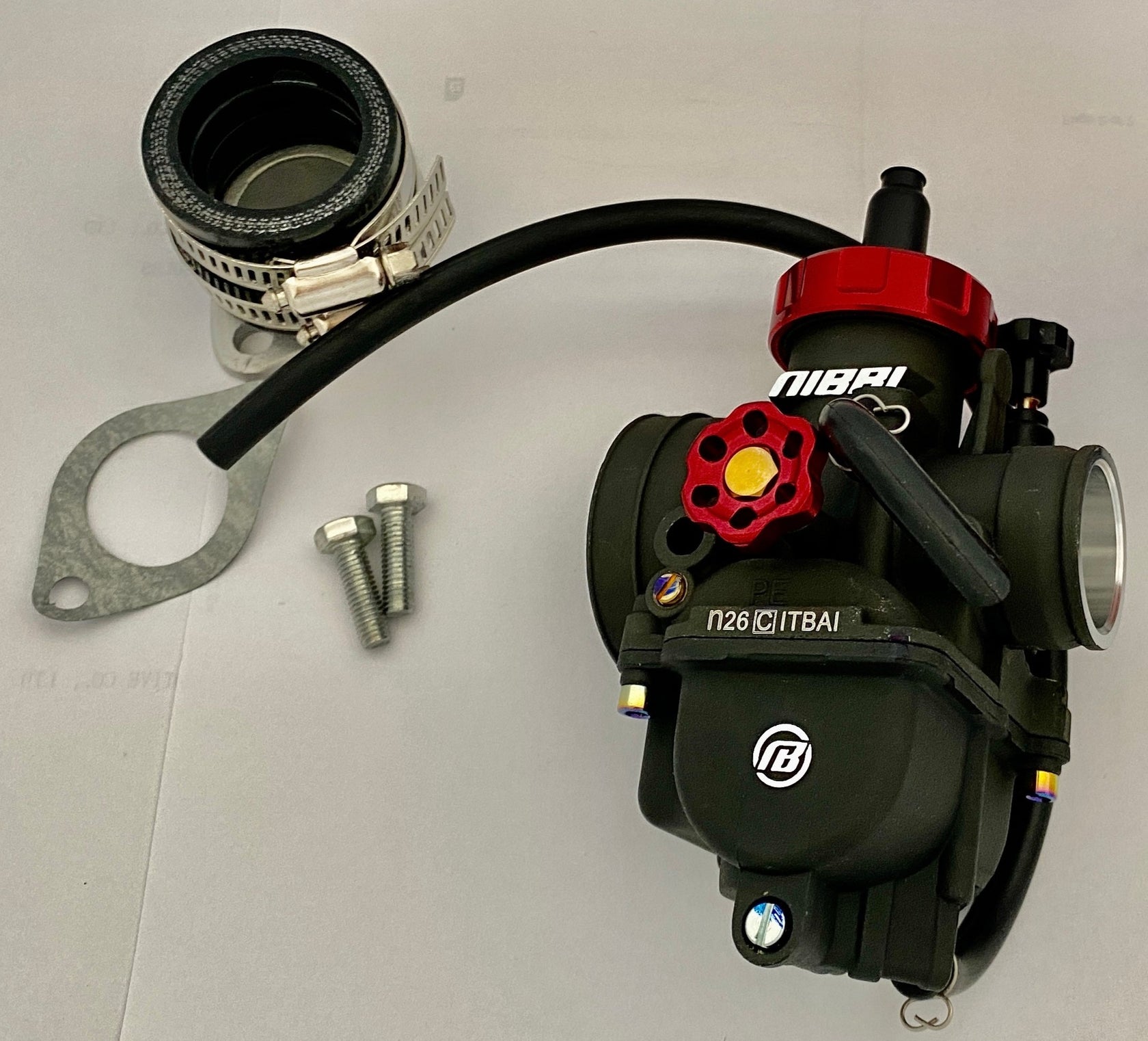 Nibbi VM22 Carburetor Upgrade Boom 125cc Upgraded Nibbi Racing