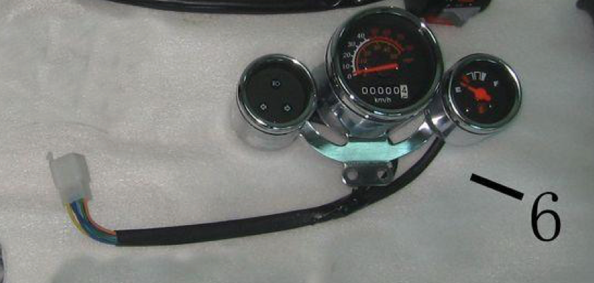 Speedometer for PMZ50-19 | Icebear Maddog Scooter Speed Reader | Ruckus Clone Speedometer PMZ150-19