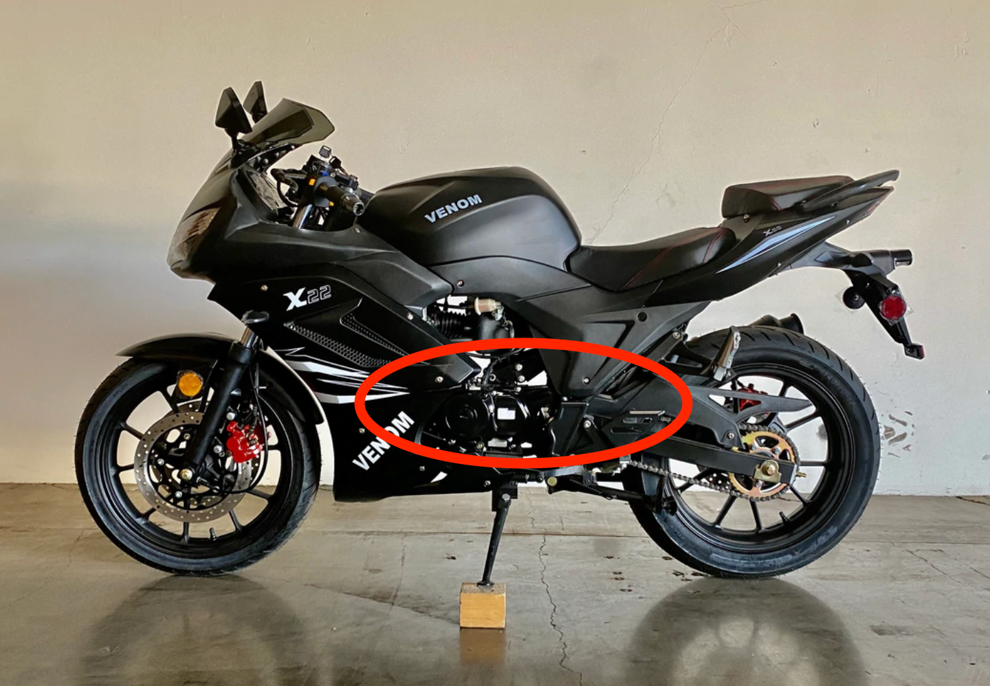 BD125 11 Left Foot Shifter Assembly for Sale Venom X22 125cc