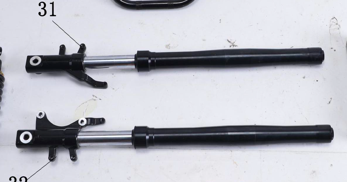 Front fork set for BD125-10. Vader Front suspension for sale