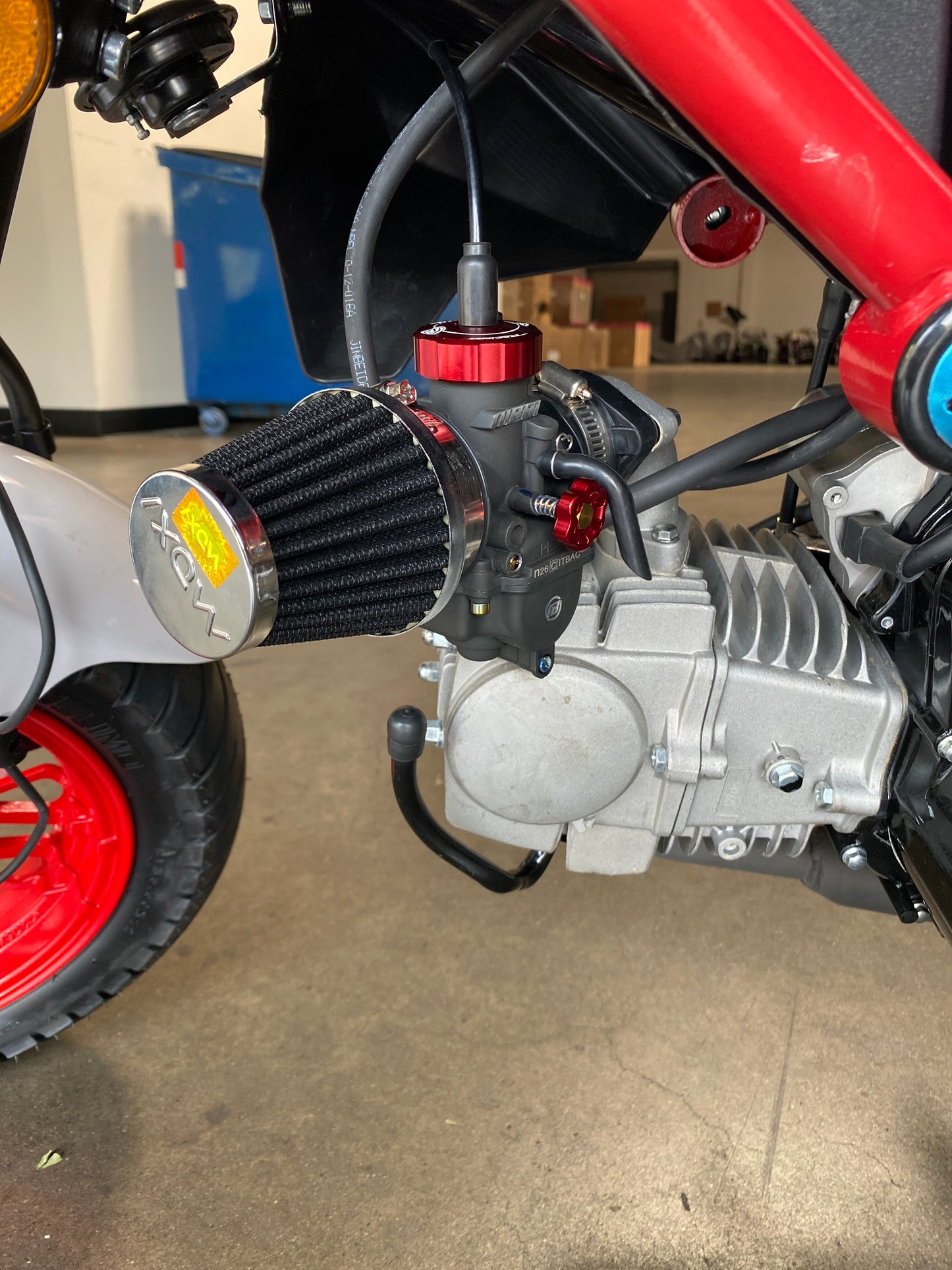Nibbi Racing Performance VM22 26mm Carburetor Upgrade + Intake Manifold for 125cc Motorcycles